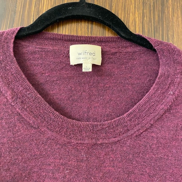Wilfred Aritzia Wool Asymmetrical Sweater - Picture 3 of 5